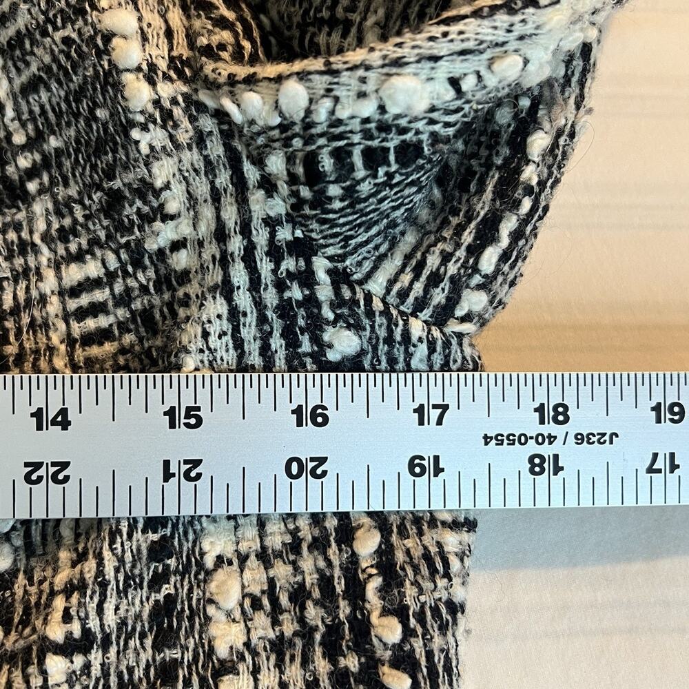 Lafayette 148 Womens Tweed Blazer Jacket Size 2 Snap Button Up Lined Office - Picture 9 of 11